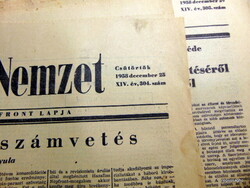 1958 december 25  /  Magyar Nemzet  /  SZÜLETÉSNAPRA :-) ÚJSÁG!? Ssz.:  24445