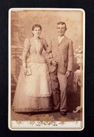 Garai Ignác fényképész Szeged vizitkártya fotó