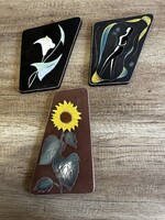 Art deco fali kerámiák 3.db egyben.