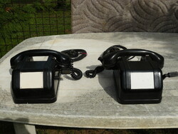 Régi , retró vasutas üzemi , szolgálati kurblis telefon