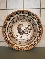 Erdélyi falitányér kakassal 2.
