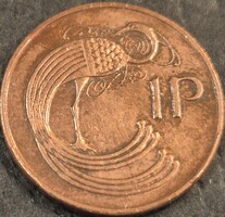 Írország 1 penny, 1992.