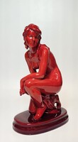 Zsolnay - Nude with a veil
