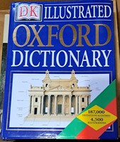 OXFORD dictionary - 4500 fotóval angol - OLVASATLAN