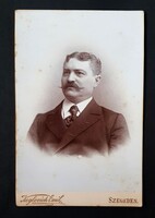 Keglovich Emil fényképész Szeged kabinet-fotó