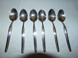 Hat darab ezüstözött antik WMF kiskanál