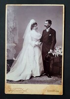 Keglovich Emil fényképész Szeged kabinet-fotó