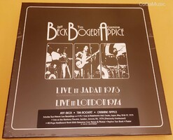 Beck, Bogert, & Appice: Live In Japan 1973 | Live In London 1974 (DELUXE EDITION 4LP BOX) (ÚJ)