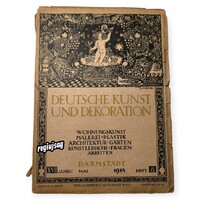 Deutsche Kunst und Dekoration – 1914. május – művészeti album – eredeti
