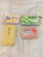 4 db retró szappan egyben