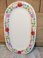 Hibátlan kalocsai mintás pecsenyés tál