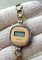 Retro Vintage Astrosonic Quartz Óra Fém Szíjal