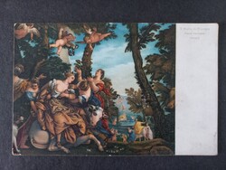 Stengel & Co. 29874 Paolo Veronese Európa elrablása - antik képeslap
