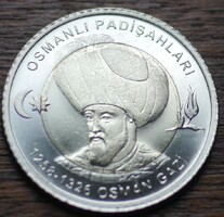 Törökország emlék 1 török font 2024 (Oszmán Gázi)