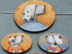 Ludvig Dániel -Állatok   Kleó  (2023)  Portré I., portré II. (2025)