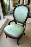 Neoklasszikus kisasszony fotel