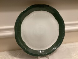 Alapmázas Zsolnay Oliva porcelán tál