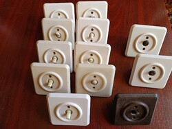 Falba süllyesztett villanykapcsoló