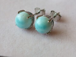 Larimár 925 ezüst fülbevaló