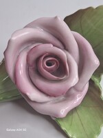 Régi Herendi ŕózsa 7 5 cm hosszú hibátlan