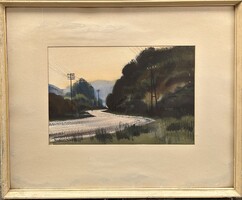 Dobroszláv József : Tájkép