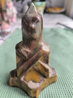 Art deco műkő Buddha eladó!