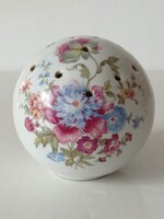 Rózsa és virág mintás porcelán illatosító golyó pot-pourii