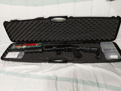 Atlas Zalán tactical 15mm-es múzeális gumilövedékes puska extrákkal