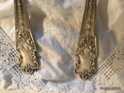 KANÁL - 2 db - JAMES DIXON & SONS - ALKUKÉPES - EZÜSTÖZÖTT- ANGOL - 23 x 5,5 cm