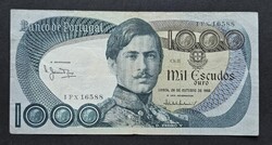Portugália 1000 Escudos 1982.