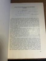 Borsos László: A Pécsi Székesegyház Pollack-féle átépítésén. Dedikált. Entz Géza részére, 1982