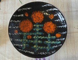 Kerámia falitál bodrogkeresztúri 28.5x6cm.