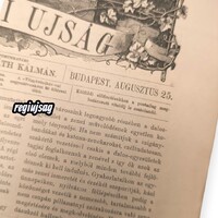 Vasárnapi Újság 1907. augusztus – történelmi hangulat – eredeti