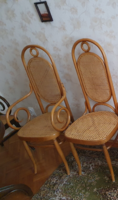 Thonet  Rattan 2 db szék