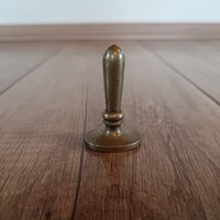 Régi bronz pecsétnyomó