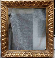 Eredeti art deco hatalmas képkeret - tükörnek is kiválló!