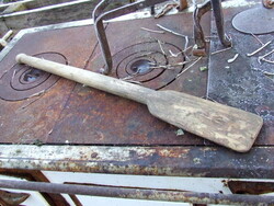 Régi fa eszköz lekvár keverő