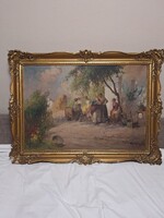 Ács Ágoston nagyméretű kép eredeti 1941-es számlával!