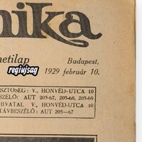 Képes Krónika 1929. február – művészi pillanat – eredeti