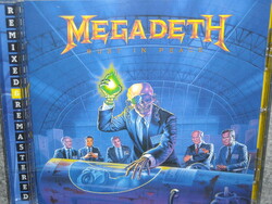 MEGADETH RUST IN PEACE CD ÚJ gyári bontatlan