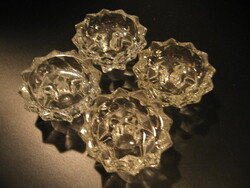 4 db Reims kristály gyertyatartó egyben eladó