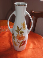 HOLLÓHÁZI NAGYMÉRETŰ VIRÁGOS  VÁZA  36cm