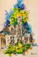 A régi ház. Igazi rusztikus hangulat ! Rajongóknak kötelező!