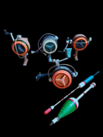 4db Retro Horgàszorsó + Úszók