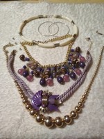 Vintage, retró nyaklánc csomag KEDVEZŐ ÁRON VIHETŐ