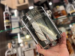 Christofle x Champagne Morlant – Art Deco ezüstözött pezsgőhűtő, Reims (1930–1940 körül)