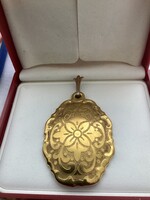 Rosenthal tűzi aranyozott medál