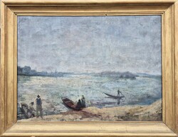 Olvashatatlan / Dunaparti táj