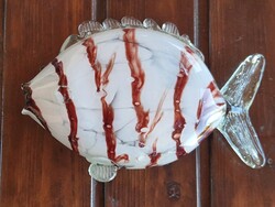 Üveg hal sérült szájjal