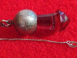 Silver Witch Pendulum on Chain